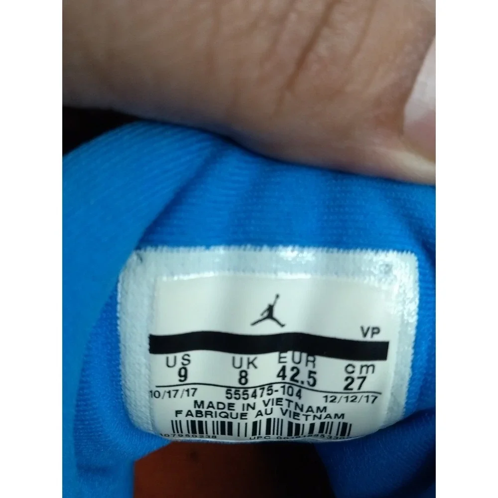 Air Jordan Flight Club 91 High Top‎ Sneakers Athletic Shoes Size 9